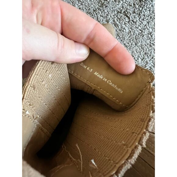 NEW Dolce Vita Slim Pointed Toe Bootie in Pecan Suede - Picture 7 of 8